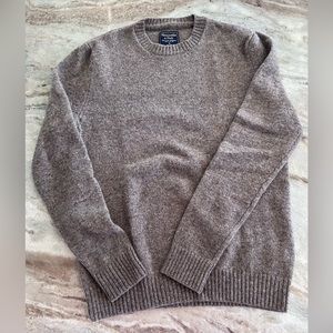 Abercrombie & Fitch Men’s 100% Wool Sweater